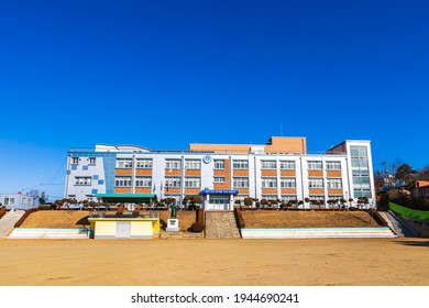 south korean school building