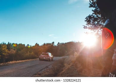 Gap/France; 1/25/2019: Citroën C3 WRC  At SS7 Roussieux - Laborel 2