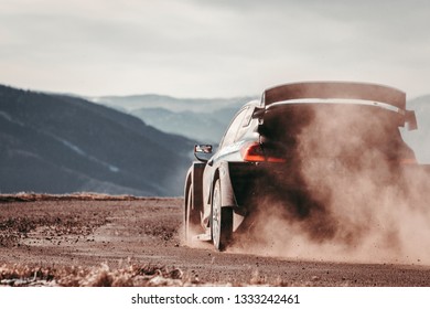 Gap/France; 1/26/2019: Ford Fiesta WRC In Ancelle Stage. 