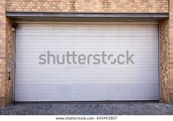 Garage Door.\
Roller shutter garage door       \
