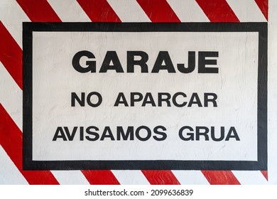 432 Spanish parking sign Images, Stock Photos & Vectors | Shutterstock