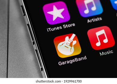 garageband icon on phone