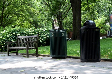 1000 Rubbish Bin Bench And Tree Stock Images Photos Vectors