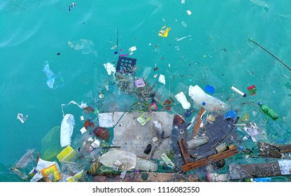 Garbage In The Ocean Sea 