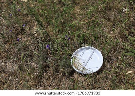 Plastic Trash 2020 | Washed up plastic waste on an idyllic beach