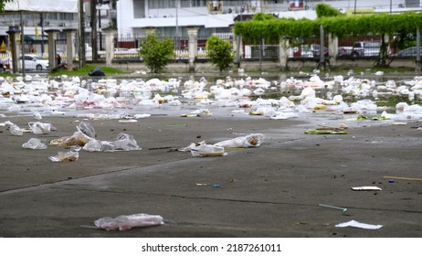 Garbage Tipped Up Indigenous To The City.