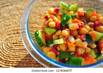 Garbanzo Bean Salad With Mint