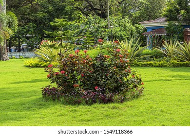 Garcia De Orta Public Municipal Garden (1855)in Panjim. Panjim (Panaji) - Capital Of Indian State Of Goa And Headquarters Of North Goa District.