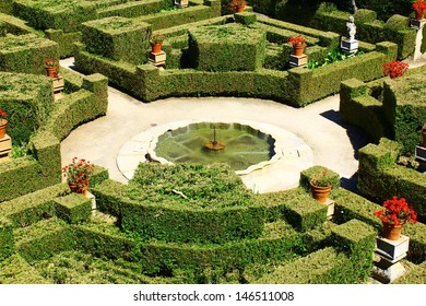 Garden, Castelo Branco, Portugal