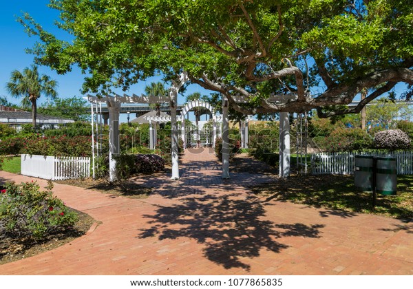 Garden Corpus Christi Texas Historic District Stock Photo Edit