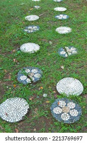 Garden Decoration Stepping Stone Pattern Design