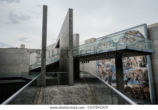 Garden Fine Art By Tadao Ando Buildings Landmarks Stock Image