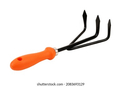 Garden Forks Tool Right Angle White Background