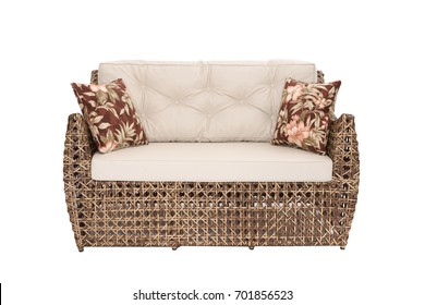 Garden Furniture Isolated On White Background