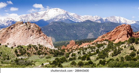 Garden Of The Gods Park In Colorado Springs Colorado