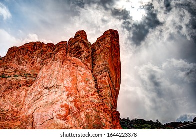 Garden Of The Gods Public Park In Colorado Springs, Colorado, USA