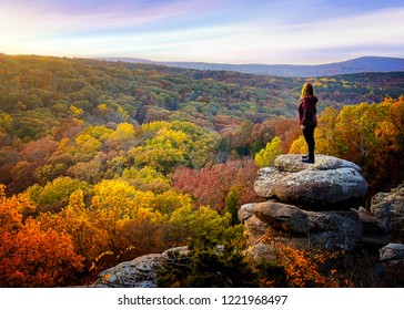 Garden Of The Gods In Shawnee National Forest IL