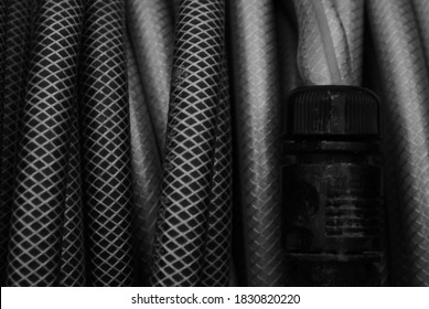 Garden Hose Black And White 