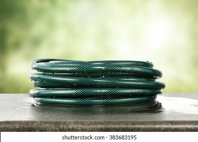 Garden Hose End Wood