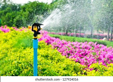 Garden Sprinkler Images Stock Photos Vectors Shutterstock