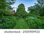 Garden at Liberty Hall Historic Site in Frankfort, Kentucky