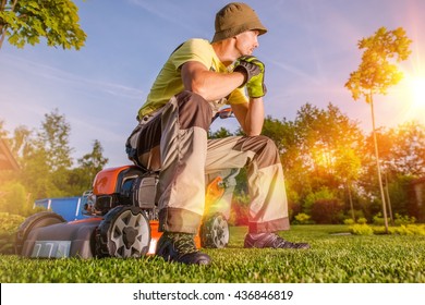 Garden man Images, Stock Photos & Vectors | Shutterstock