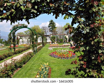 Garden Near Lake Stock Photo 16616305 | Shutterstock