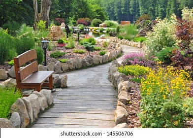 Garden Path, Beautiful Park