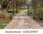 Garden Path Over Bridge