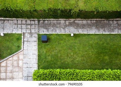 Garden Path Top View