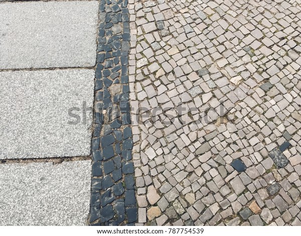 Garden Patio Backyard Stone Brick Pavers Stock Photo Edit Now