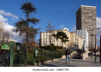  garden and roller in paris   BD kellerman