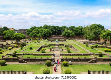 The Garden Of Shaniwar Wada Fort.