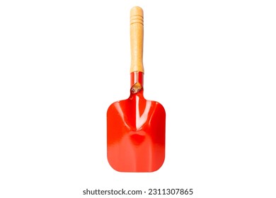 garden shovel isolated on white background, Clipping path - Shutterstock ID 2311307865