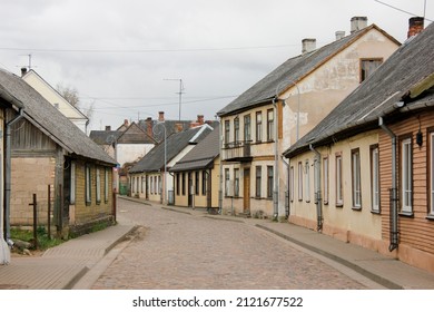 Garden Street, City Of Tukums, Latvia.