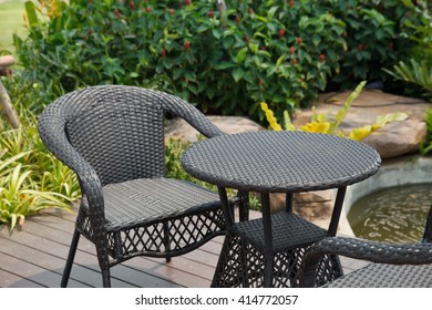 Garden Table And Chairs.