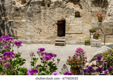 The Garden Tomb In Jerusalem, Israel