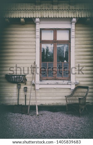 Similar – Foto Bild stuhlhof Fenster Hof Stuhl