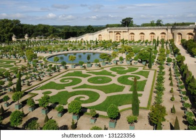 Garden Of The Versailles Palace Orangery