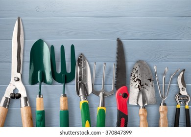 Gardening Equipment. - Shutterstock ID 370847399