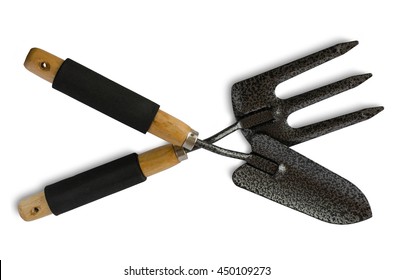 Gardening Tool On White Background