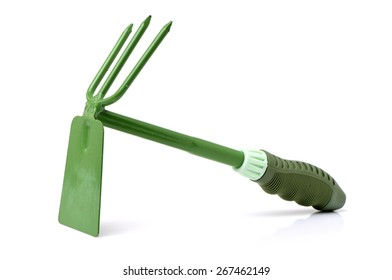 Gardening Tools On White Background