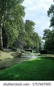 Gardens of Annevoie in Belgium