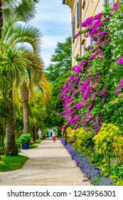 Gardens Of Borromeo Palace On Isola Madre, Italy
