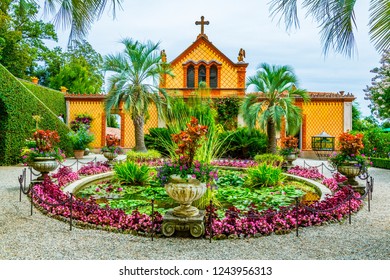 Gardens Of Borromeo Palace On Isola Madre, Italy
