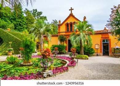 Gardens Of Borromeo Palace On Isola Madre, Italy
