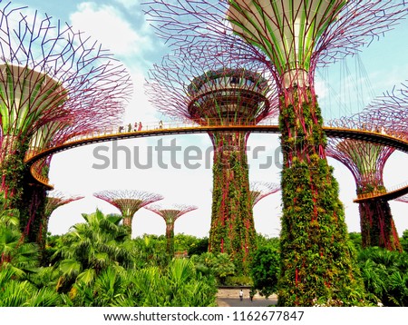 Gardens by the bay Singapore                              
