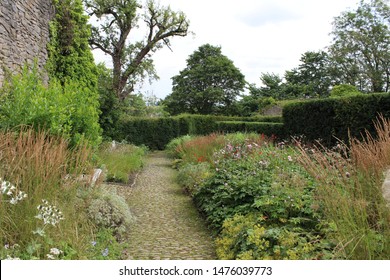 Gardens At Richmond Castle, North Yorkshire