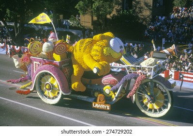 Garfield Float In Rose Bowl Parade, Pasadena, California