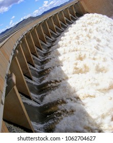 Gariep Dam In Flood